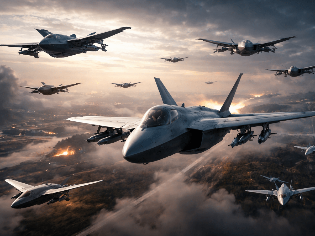 Aviação de Combate Colaborativa: A Nova Era Militar
